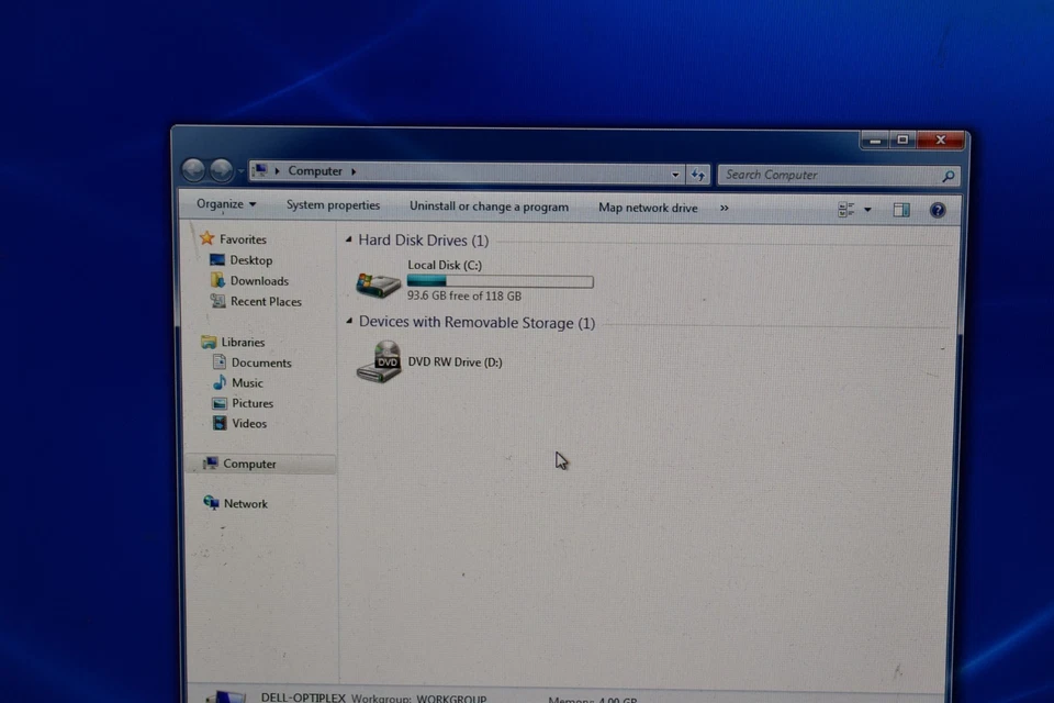 Dell OptiPlex 7040 Intel Quad Core i5-6500 128GB SSD Windows 7 Pro 32-bit DVD-RW - Image 4 of 4