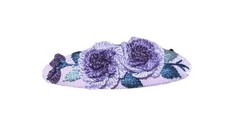 Handmade Spring Fall Flowers needlepoint hair pin