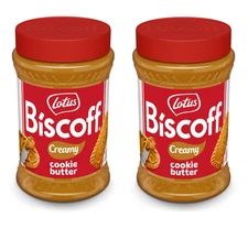 Lotus Biscoff Creamy Cookie Butter, 14.1 oz. (2 Packs)