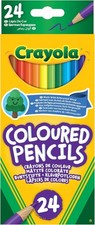 CRAYOLA Colouring Pencils - Assorted Colours (Pack of 24) | A Must-Have for All