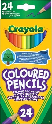 CRAYOLA Farbstifte - verschiedene Farben (24er Pack) | Ein Must-Have für alle