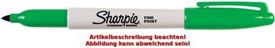 Sharpie Permanent-Marker FINE, grün