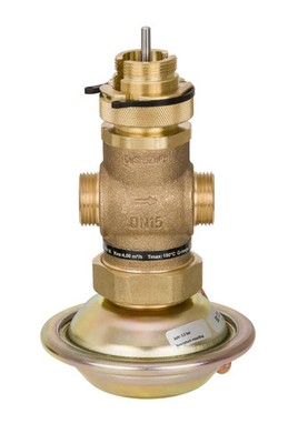 Danfoss Vol,-stromregl, mit Stellv, AVQM DN15, Kvs 2,5, PN16, RG5, G3/4 A