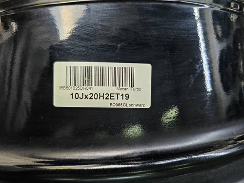 Porsche Macan 95B Genuine Option 20 Inch Aluminum Wheels Set Of 4 S / Gts Turbo - Picture 8 of 10