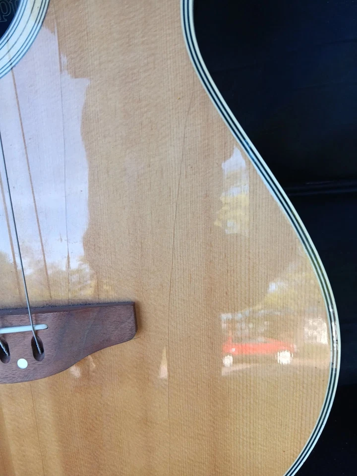 Bajo Eléctrico Acústico Ovation Applause AE-40 Madera Natural - Ver Desc Foto 3 de 4