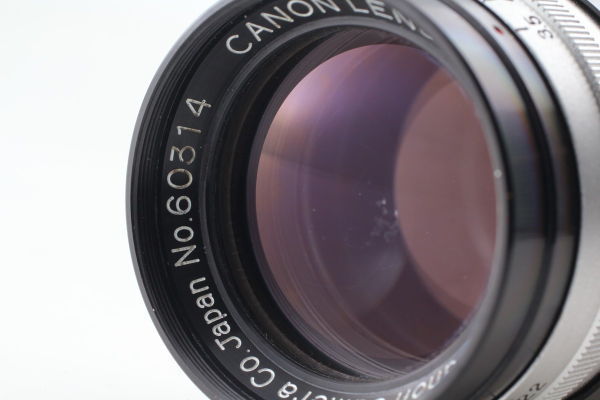 CANON 100mm f3.5 L39マウント Near Mint* Canon 100mm F3.5 LTM Lens For L39 Mount w/ Finder