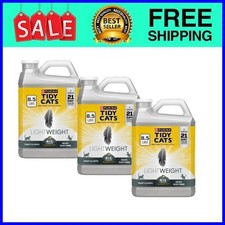  3 pack Purina Tidy Cats Lightweight 4-in-1 Odor Control, Multi-Cat, Low Dust
