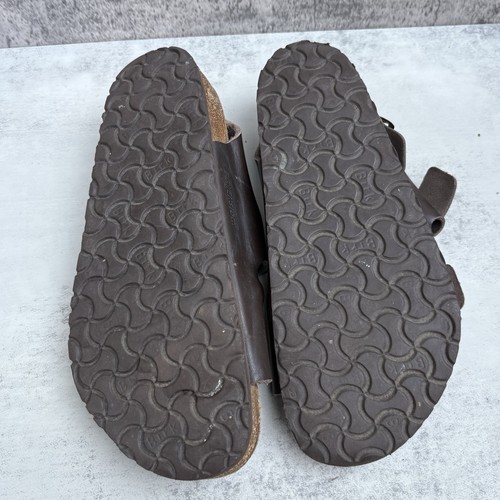 Birkenstock Milano Slingback Sandals Brown Leather Slip On EU 42 US 11 Betula - Picture 9 of 10