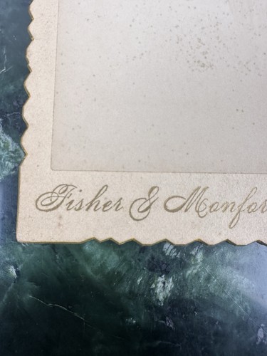 GORGEOUS VICTORIAN AFRICAN AMERICAN YOUNG WOMAN CABINET CARD Fisher & Monfort NJ - Picture 7 of 17