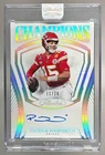 Patrick Mahomes II 2025 Panini Flawless Silver Champions Auto 11/20