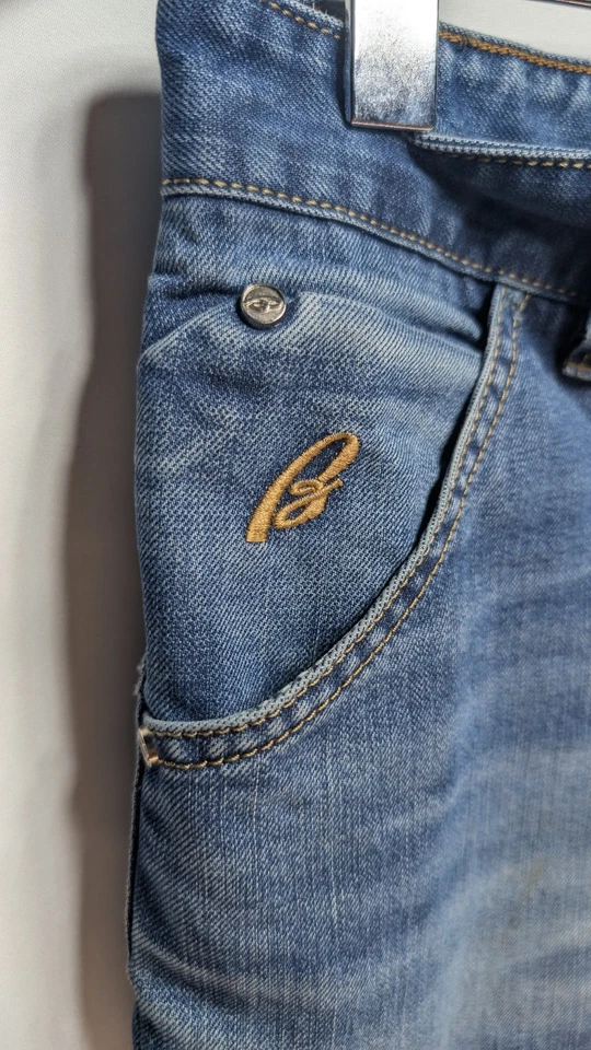 Brioni Made in Italy denim shorts size 38 - Image 4 of 4