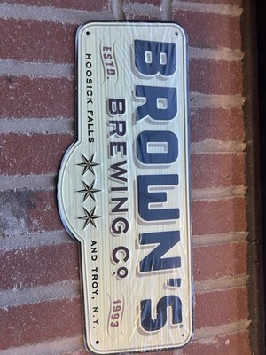 Brown s Brewing Metal Sign