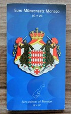 MONACO BESONDERHEIT 2 &euro; (F&uuml;rst Rainier III) + 1 Euro (Prinz Albert) von Monaco