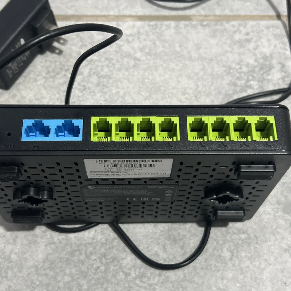 Grandstream VoIP Gateway 8-Port FXS with Gigabit NAT Router HT818 NWOB - Image 3 of 4