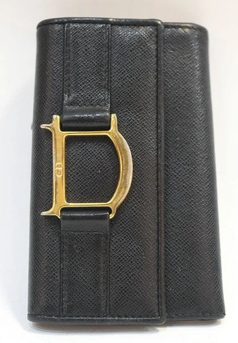 Porte clé Dior noir 25437430