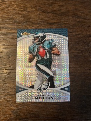 2010 Topps Finest - DeSean Jackson #109 X-Fractor /399 Philadelphia Eagles NFL