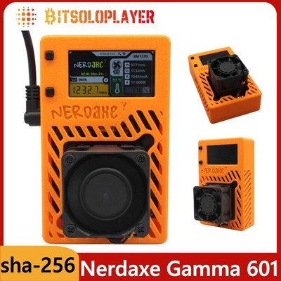 1.2TH/s Nerdaxe Gamma 601 BTC Solo Miner BM1370 Asic Chip Bitcoin Lottery Miner