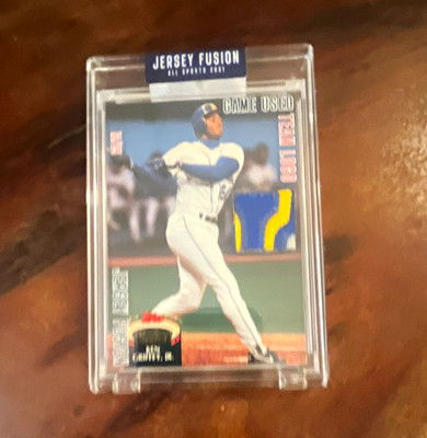 Sportcard Jersey Fusion 2021 Ken Griffey Jr Game Used JF-KC191