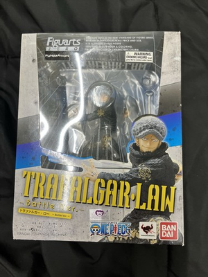 #ad Figuarts ZERO One Piece Trafalgar D. Water Law Battle Ver. Figure Bandai Spirits $60.00