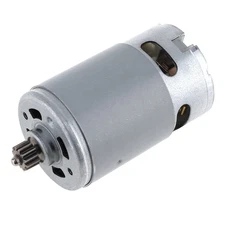 RS550 12V DC Motor 19,500RPM 12T Gear High Torque Dual Bearings for Drill/Driver