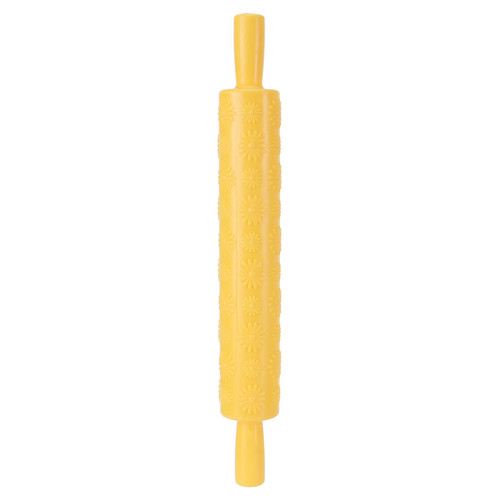 (Chrysanthemum)Fondant Cake Embossing Rolling Pin Baking Dough Roller US - Picture 1 of 16