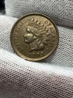 1903 INDIAN HEAD CENT Penny With Full Liberty.  AU/UNC Detail High Grade Coin!
