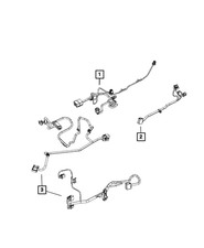 Genuine Mopar Console Wiring 68381785AA