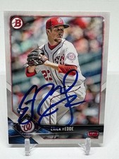 2018 Bowman #35 Erick Fedde Baseball SIGNED