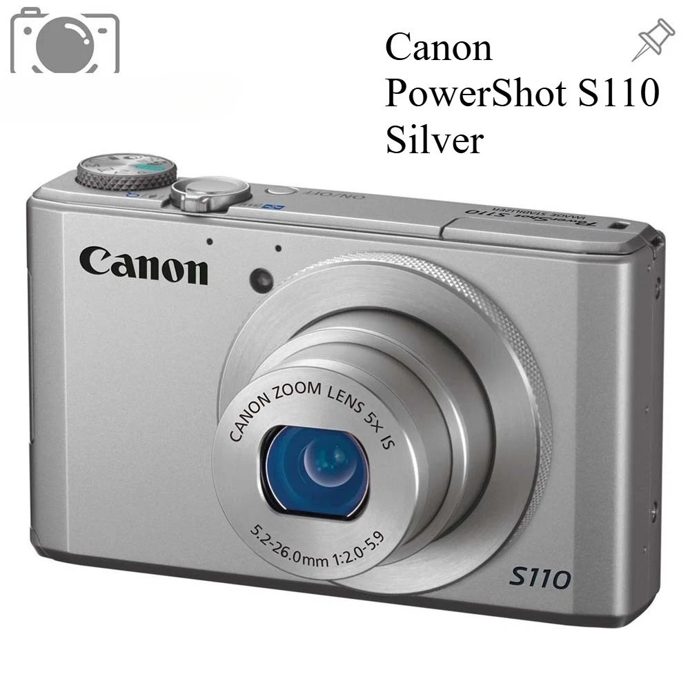 Canon PowerShot S110 3-9.9x Optical Zoom Digital Cameras for Sale