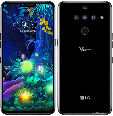 #ad LG V50 ThinQ 5G LM V450 Verizon Unlocked 128GB Aurora Black B $109.99