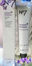 No7 Instant Illusion Wrinkle Filler Full Sz 30ml New  Original Box Proven Result