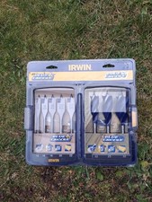 IRWIN, AUGER,DRILL BIT SET 8 PIECE UNOPENED