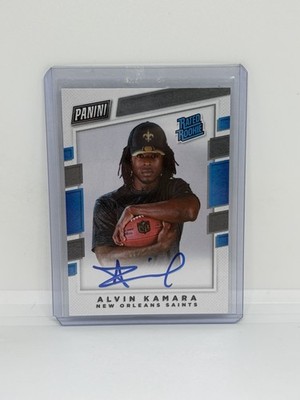 2017 Panini Donruss - Alvin Kamara Rated Rookie On-Card Auto Personal Edition