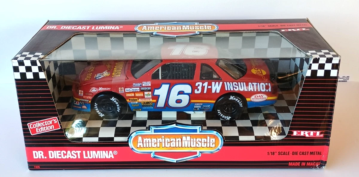 ERTL American Muscle 1:18 Scale Diecast NASCAR Racecars for sale