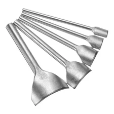 5pcs Arc-Shaped Leather Cutter Punch 10mm-40mm Iron Strap Punch Tool