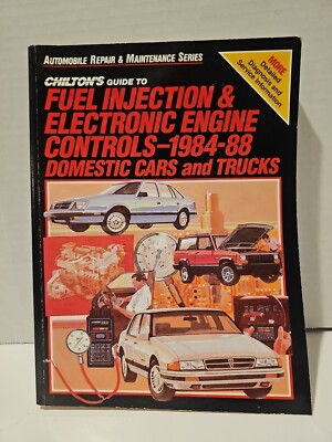 Chilton's guide to injection and electronic engine controls1984-1988 #7768