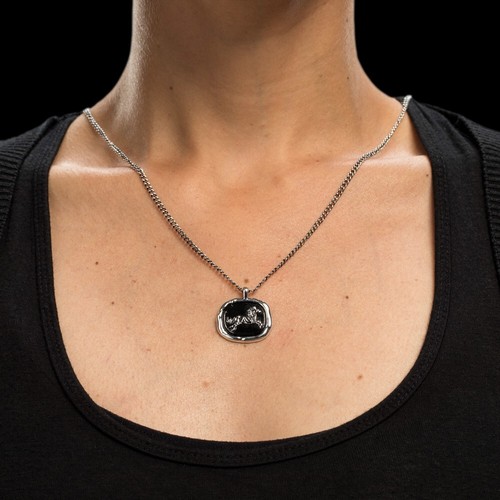 Weta Lord of the Rings Rohan Wax Seal Pendant Silver-Plated Brass Helm's Deep - Picture 6 of 8