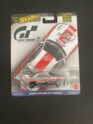 2024 Hot Wheels Pop Culture Nissan Skyline GT-4 (BNR34)  GRAN TURISMO 7