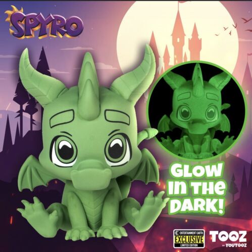 Youtooz Spyro the Dragon Glow In The Dark Exclusive LE 250 - Picture 2 of 3