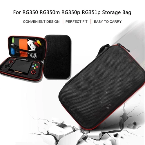 Portable Storage Bag for RG350 RG350m RG350p RG351p Game Console Handheld