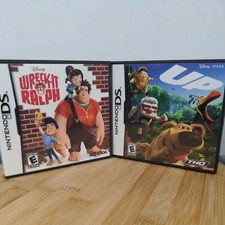 Nintendo DS Disney Bundle Wreck It Ralph and UP Lot of 2 Games