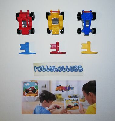 DUNE BUGGIES COMPLETE SET WITH ALL PAPERS KINDER SURPRISE EGG TOYS 2020/2021