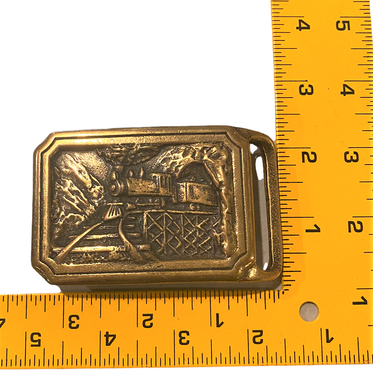 Tech Ether Guild Train TE Express Belt Buckle Rai… - image 3