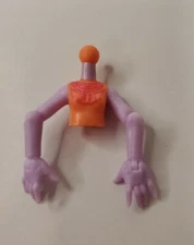 Capsule Chix Shimmer Surge Pink Blue Haired ORANGE SHIRT TOP ARMS