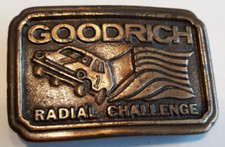 Belt buckle Goodrich Radial Challenge 3" brass