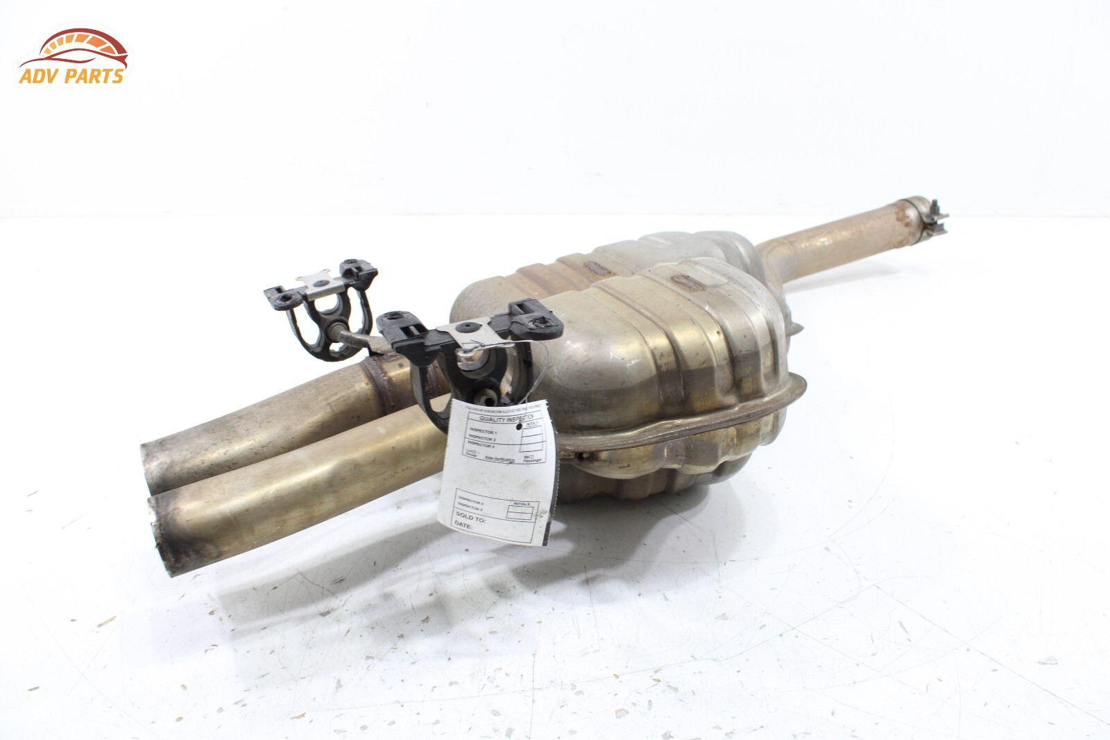 06-09 BENTLEY CONTINENTAL 6.0L ENGINE EXHAUST REAR RIGHT SIDE MUFFLER PIPE OEM