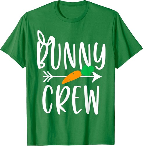 Bunny Crew Easter Cousin Crew Matching Family Outfit Funny T-Shirt Hoodie - Picture 12 of 16