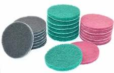 21pc Drill Brush Replacement Scour Pads 4" for Tub & Tile Power Scrubber Driver