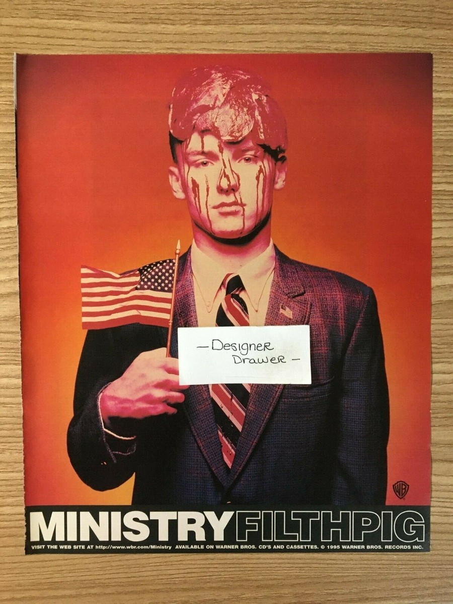 Ministry Filth Pig 1996 Promotional Album Print Ad | eBay