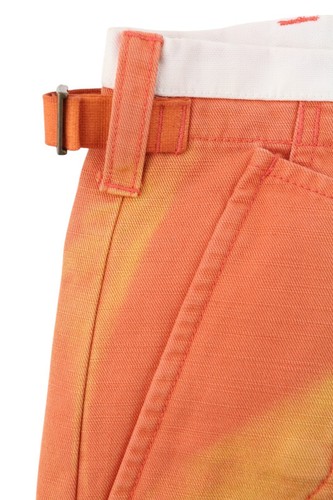 Diesel P-Atlan Herren Shorts W32 Cargo Orange Fade Effekt Patch Taschen UVP 100 - Bild 11 von 11